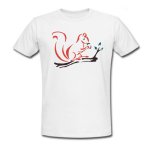 Camiseta esquirol / Camiseta ardilla / Squirrel T-shirt 
