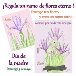 RAMO de flores personalizado - Día de la madre. 